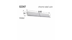 02347 BBQ Cradle Rack - Weber