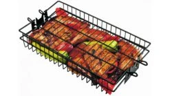 Grill Pro Deluxe Non-Stick Flat Spit Basket -Deals Grill BBQs Store 24785204 1000x563 1