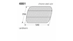 48801 BBQ Grill - Landmann