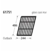 61751 BBQ CI Grill - Outback