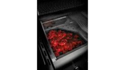 Napoleon Charcoal Smoker Tray - 67732 -Deals Grill BBQs Store 67731 smoker charocal tray in use napoleon grills 1000x563 1