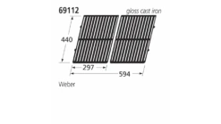 69112 BBQ Grill - Weber