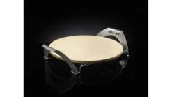 Napoleon Pizza Wheel With Skewers And Rack - 70002 -Deals Grill BBQs Store 70002 pizza rack reflect napoleon grills 1000x563 1