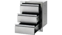 Napoleon Stainless Steel Built In Triple Drawer - BI-1824-3DR