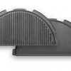 Big Green Egg - Cast Iron Plancha Griddle (Half Moon) For Large EGGspander 122988