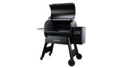 Traeger - Ironwood D2 885 Pellet BBQ - Free Cover And Front Folding Shelf -Deals Grill BBQs Store Ironwood 885 Lid Open 1000x563 1
