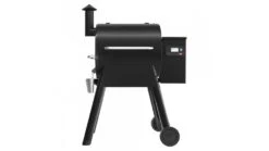 Traeger - Pro D2 575 Pellet BBQ - Free Cover & Folding Front Shelf -Deals Grill BBQs Store P57520Blck Front 1000x563 1