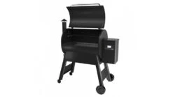 Traeger - Pro D2 780 Pellet BBQ - Free Cover & Folding Front Shelf -Deals Grill BBQs Store P78020Blck Lid20Opened 1000x563 1