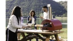Alfa Forni Moderno Portable Pizza Oven - Antique Red -Deals Grill BBQs Store PORTABLE20GAS20ANTIQUE20RED20 20Lifestyle201 1000x563 1