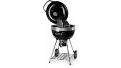 Napoleon PRO22K 57cm Charcoal Kettle BBQ -Deals Grill BBQs Store PRO22 LEG 2 Open Folded Grates 1000x563 1