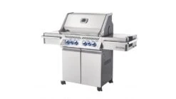 Napoleon Prestige PRO500RSIBPSS-3-GB Gas BBQ - Free Rotisserie And Cover -Deals Grill BBQs Store PRO500 1 RSIB Angle Closed Lights On napoleon 1000x563 1