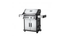 Napoleon Rogue RXT525SIBPSS-1-GB Gas BBQ - Free Cover & Accessories -Deals Grill BBQs Store Rogue R525SIB Prod Ang SS LidClsd ShlfUp DrsClsd SBClsd 1000x563 1