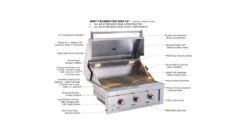 Sunstone Ruby Series 3 Burner Built In Gas BBQ -Deals Grill BBQs Store Ruby3B 21 1000x563 1