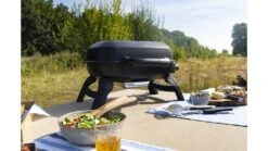 Napoleon TravelQ 240 Portable Gas BBQ -Deals Grill BBQs Store TQ240BK Lifestyle2 1000x563 1