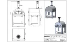 Fontana - Mangiafuoco Wood Pizza Oven With Trolley - Anthracite -Deals Grill BBQs Store mangiafuoco20trolley20wood20anthracite202 1000x563 1