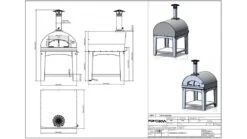 Fontana - Marinara Wood Pizza Oven With Trolley - Rosso -Deals Grill BBQs Store marinara20trolley20wood20rosso202 1000x563 1