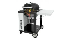 Napoleon PRO22 57cm Charcoal Cart Barbecue -Deals Grill BBQs Store nk22ck c20charcoal20cutaway napoleon grills 1000x563 1