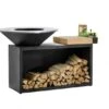 OFYR - Island Black 100 With Teak Block
