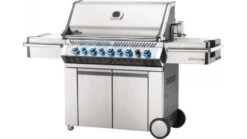 Napoleon Prestige PRO665RSIBPSS-3-GB Gas BBQ - Free Rotisserie And Cover -Deals Grill BBQs Store pro 665 angled lights on 1000x563 2