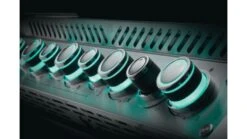 Napoleon Prestige PRO665RSIBNSS-3-GB Natural Gas BBQ - Free Rotisserie And Cover -Deals Grill BBQs Store pro 665 lights light blue 1000x563 5